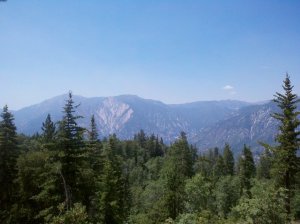 the arrowhead on the san bernardino mountains