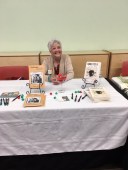Sandra book sales at UC library 2019